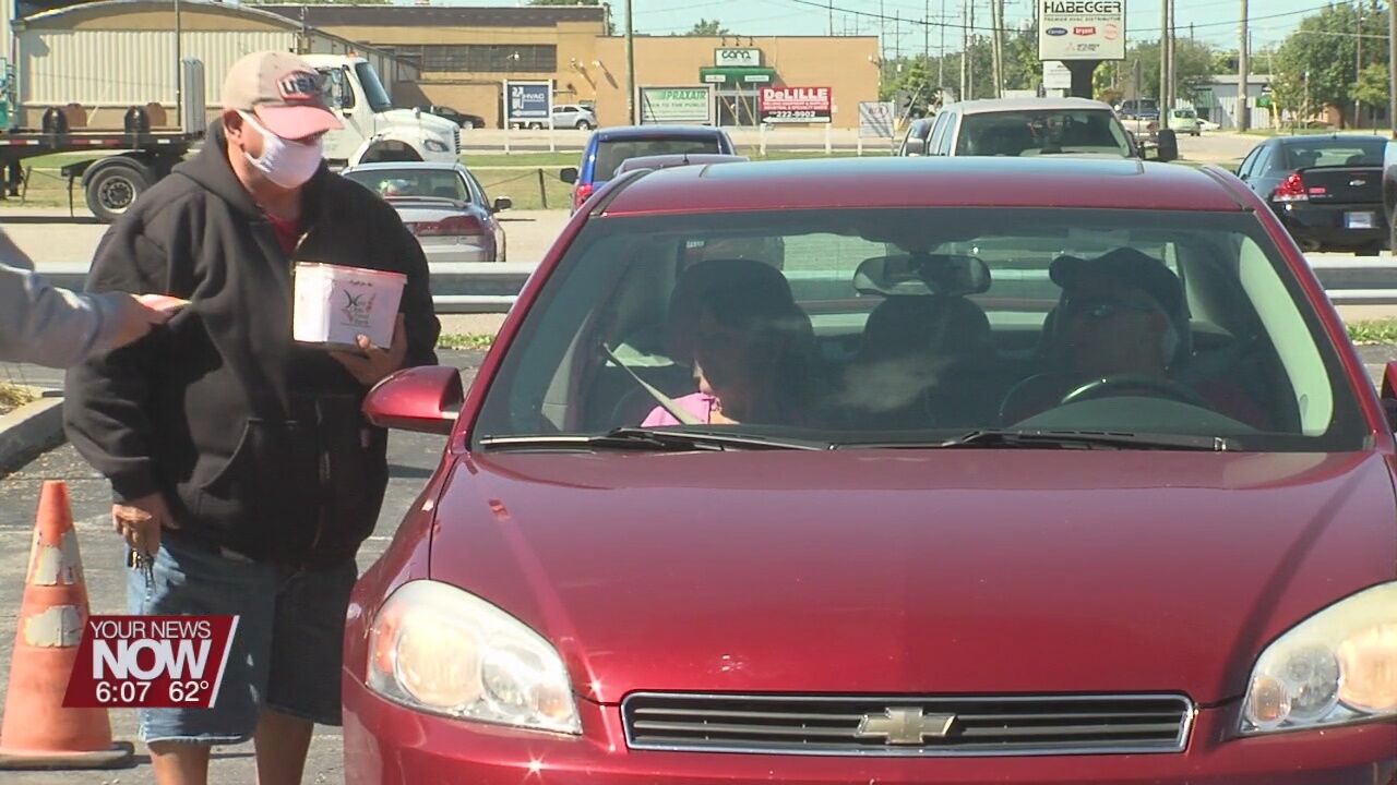 West Ohio Food Bank holds drive-thru donation event
